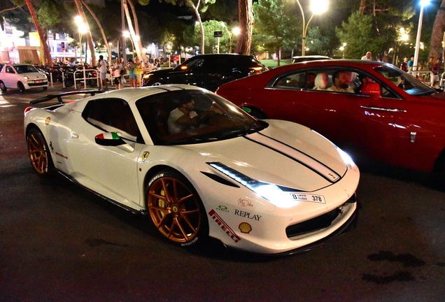 Ferrari 458 Spider NERO Design