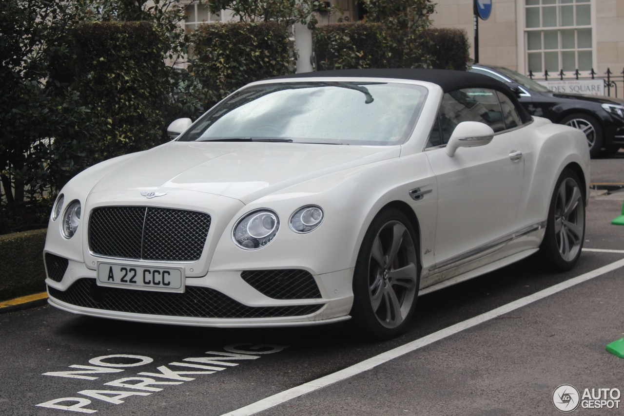 Bentley Continental GTC Speed 2016