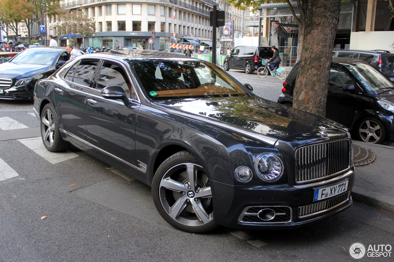 Bentley Mulsanne Speed 2016 First Edition