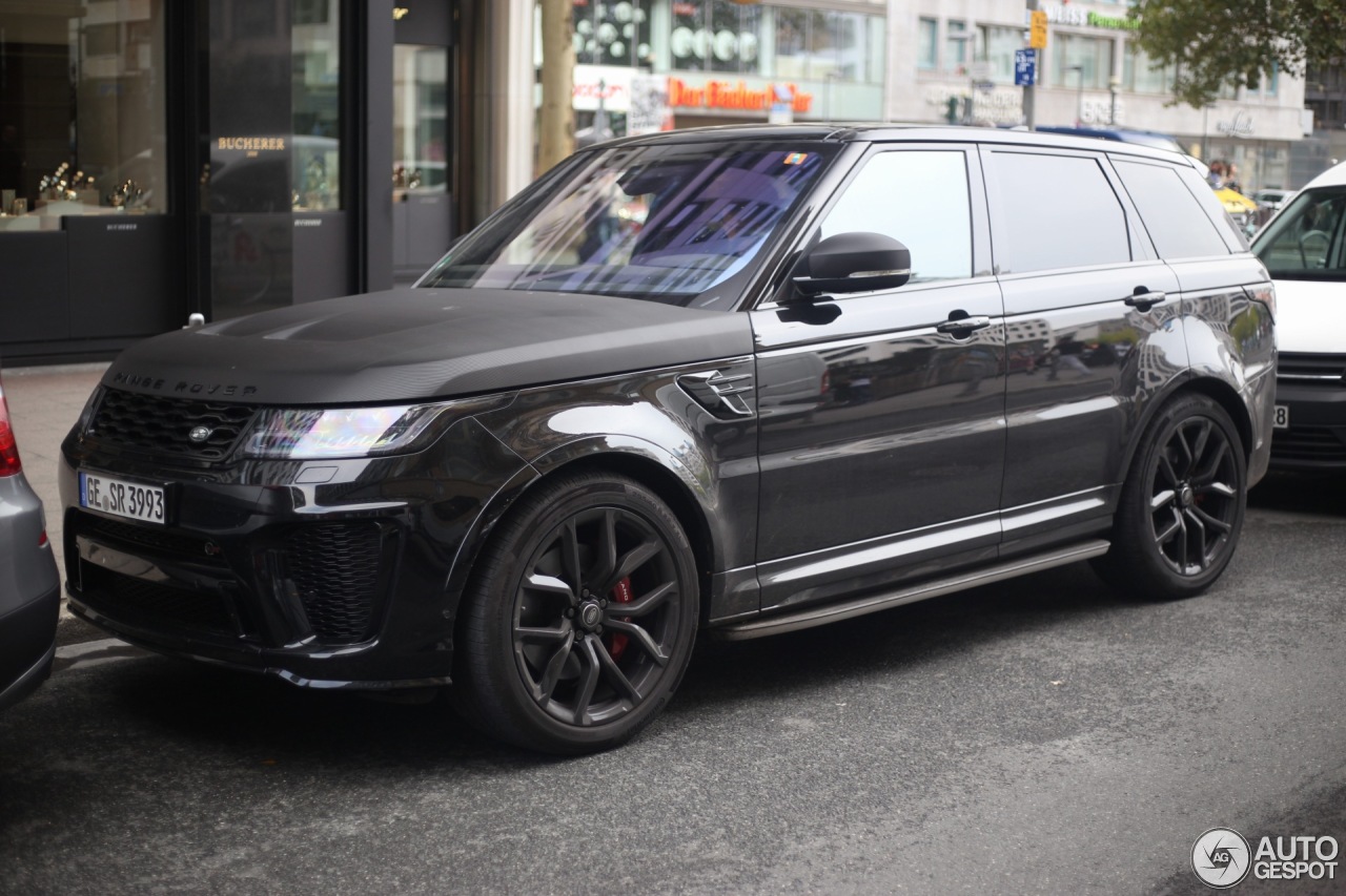 Land Rover Range Rover Sport SVR 2018