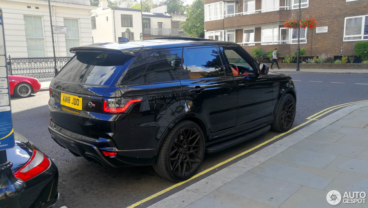 Land Rover Urban Range Rover Sport SVR 2018 - 07 September 2018 ...