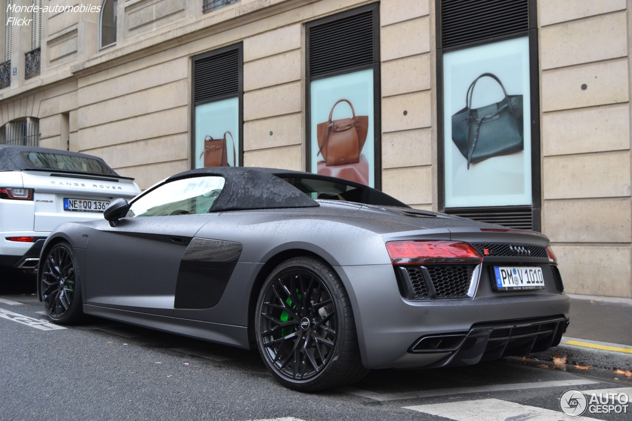 Audi R8 V10 Spyder 2016