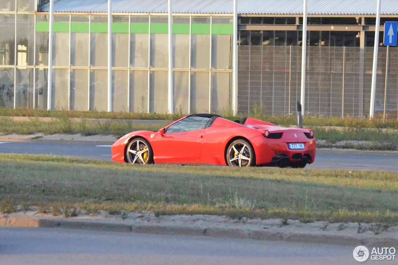 Ferrari 458 Spider