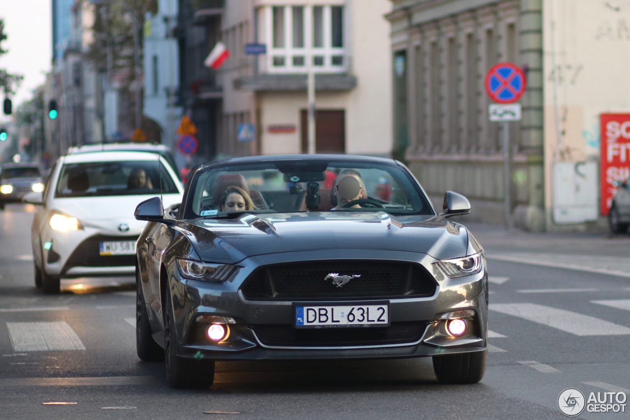 Ford Mustang GT Convertible 2015