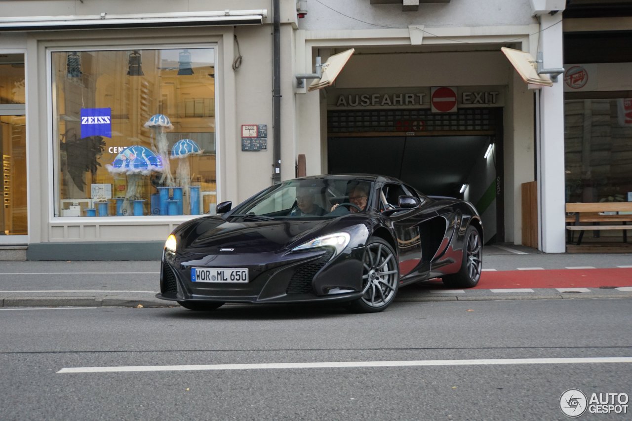 McLaren 650S Spider