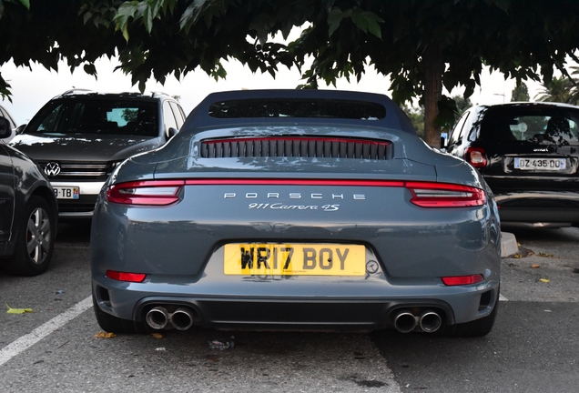 Porsche 991 Carrera 4S Cabriolet MkII