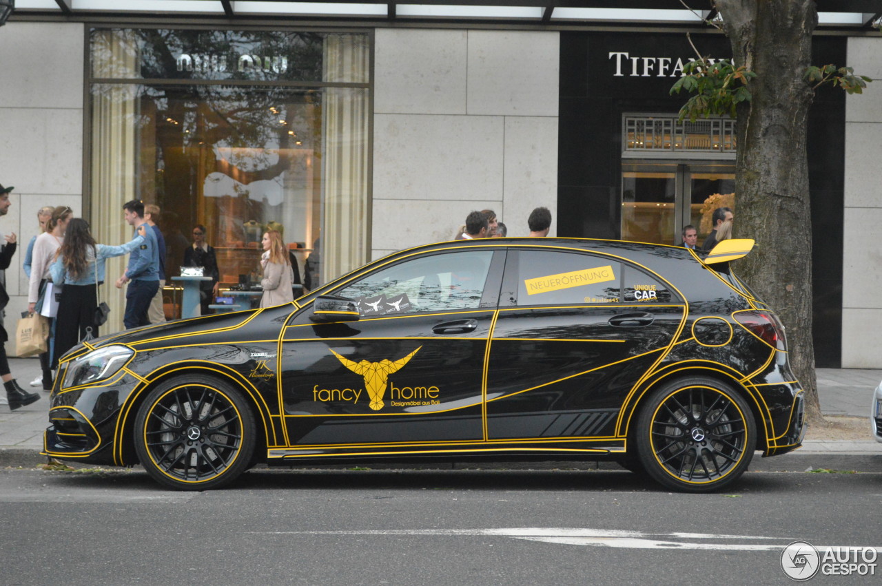 Mercedes-AMG A 45 W176 Yellow Night Edition