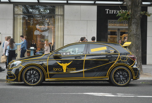 Mercedes-AMG A 45 W176 Yellow Night Edition