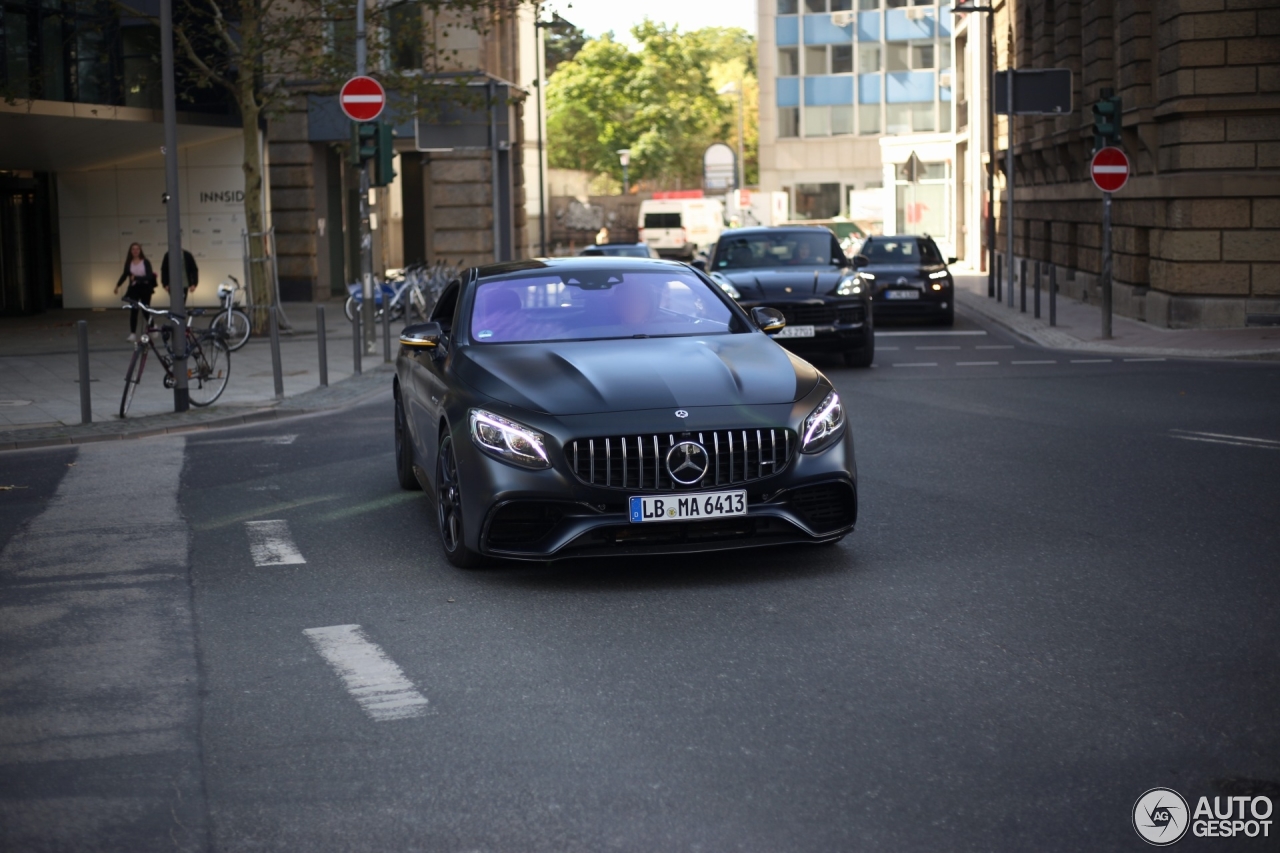 Mercedes-AMG S 63 Coupé C217 2018 Yellow Night Edition