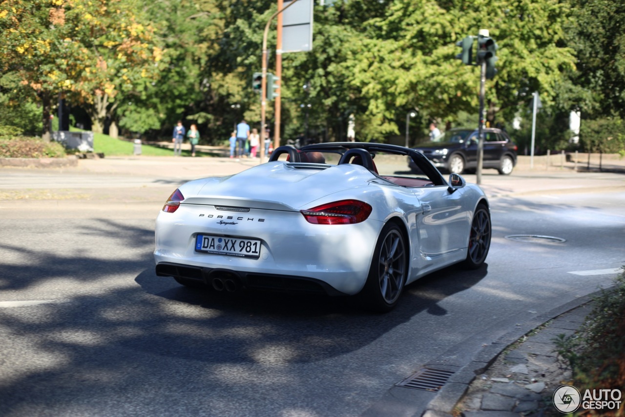 Porsche 981 Boxster Spyder