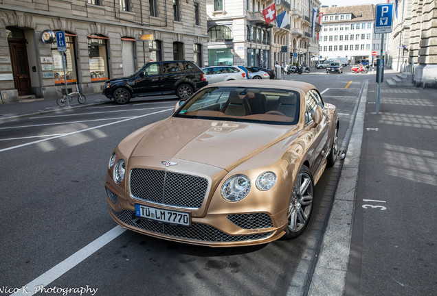 Bentley Continental GTC V8 S 2016 Timeless Series