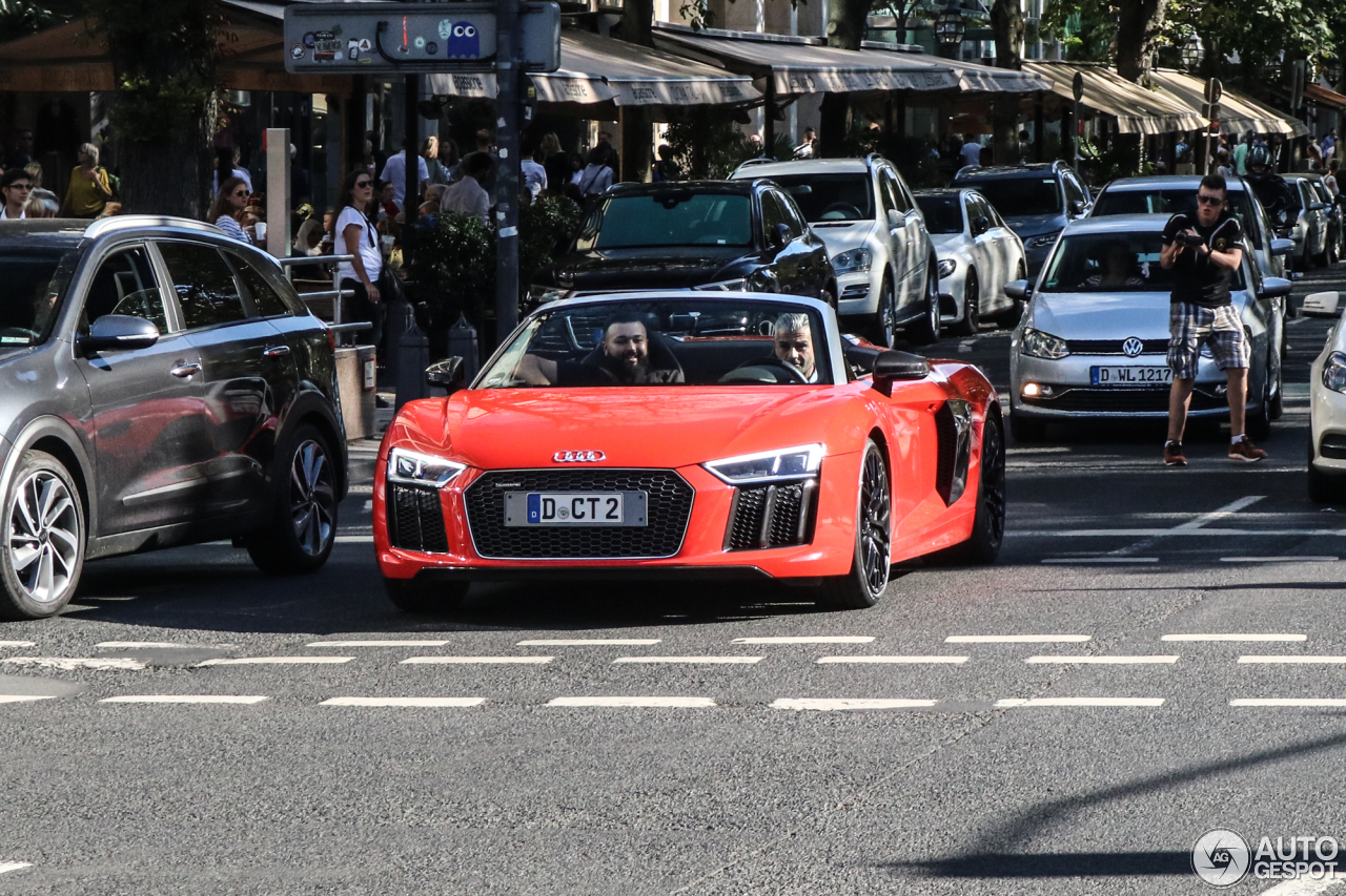 Audi R8 V10 Spyder 2016