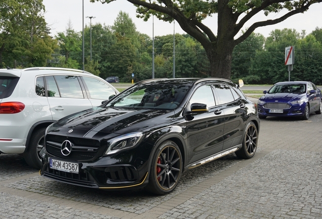 Mercedes-AMG GLA 45 X156 Yellow Night Edition