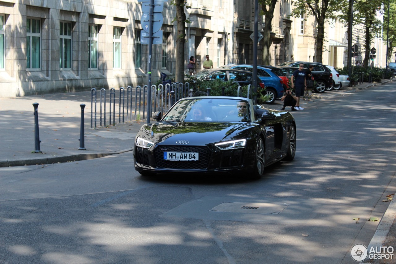 Audi R8 V10 Plus Spyder 2017