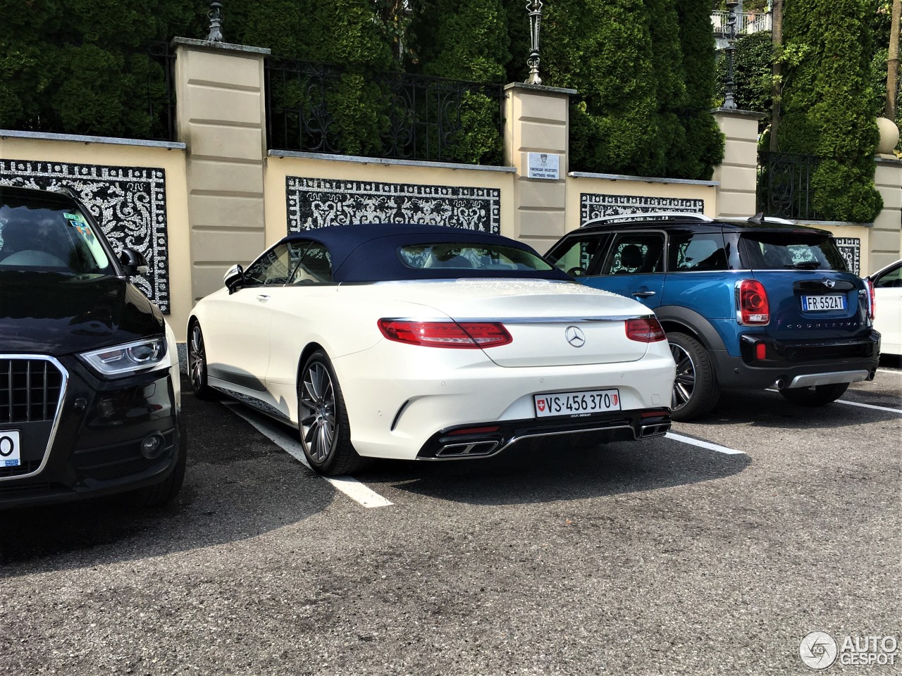 Mercedes-AMG S 63 Convertible A217