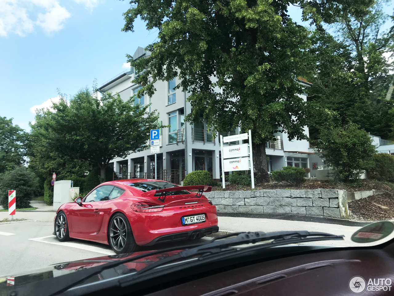 Porsche 981 Cayman GT4