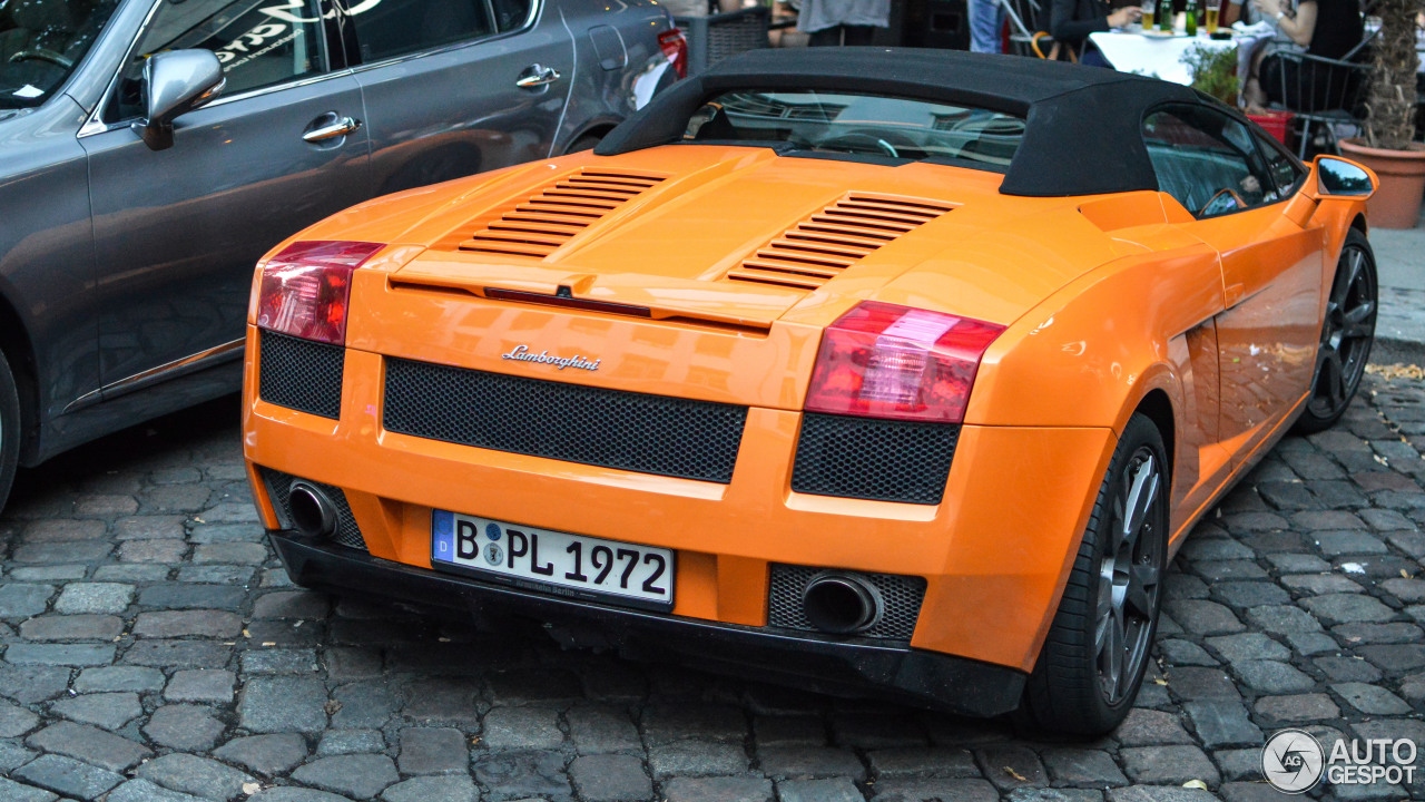 Lamborghini Gallardo Spyder