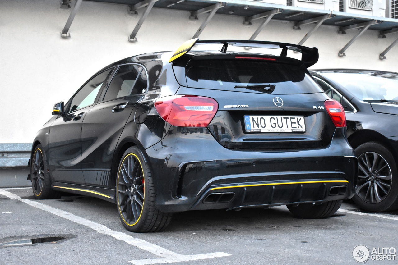 Mercedes-AMG A 45 W176 Yellow Night Edition