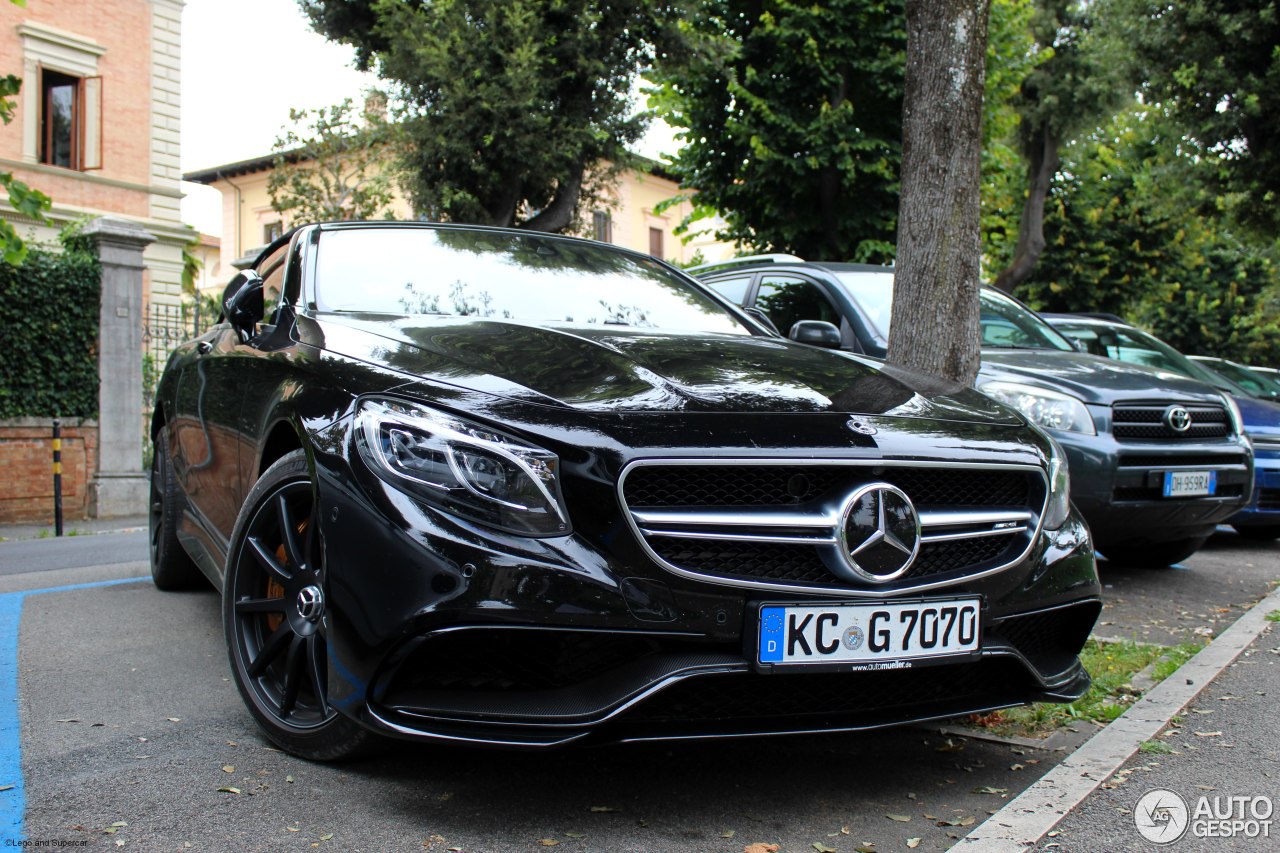 Mercedes-AMG S 63 Convertible A217