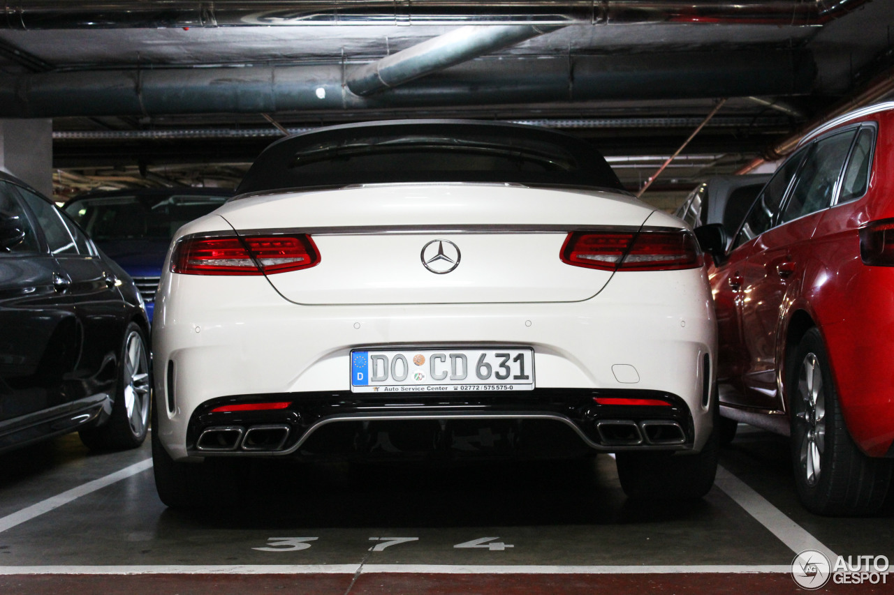 Mercedes-AMG S 63 Convertible A217