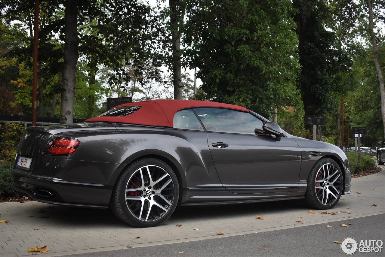 Bentley Continental Supersports Convertible 2018