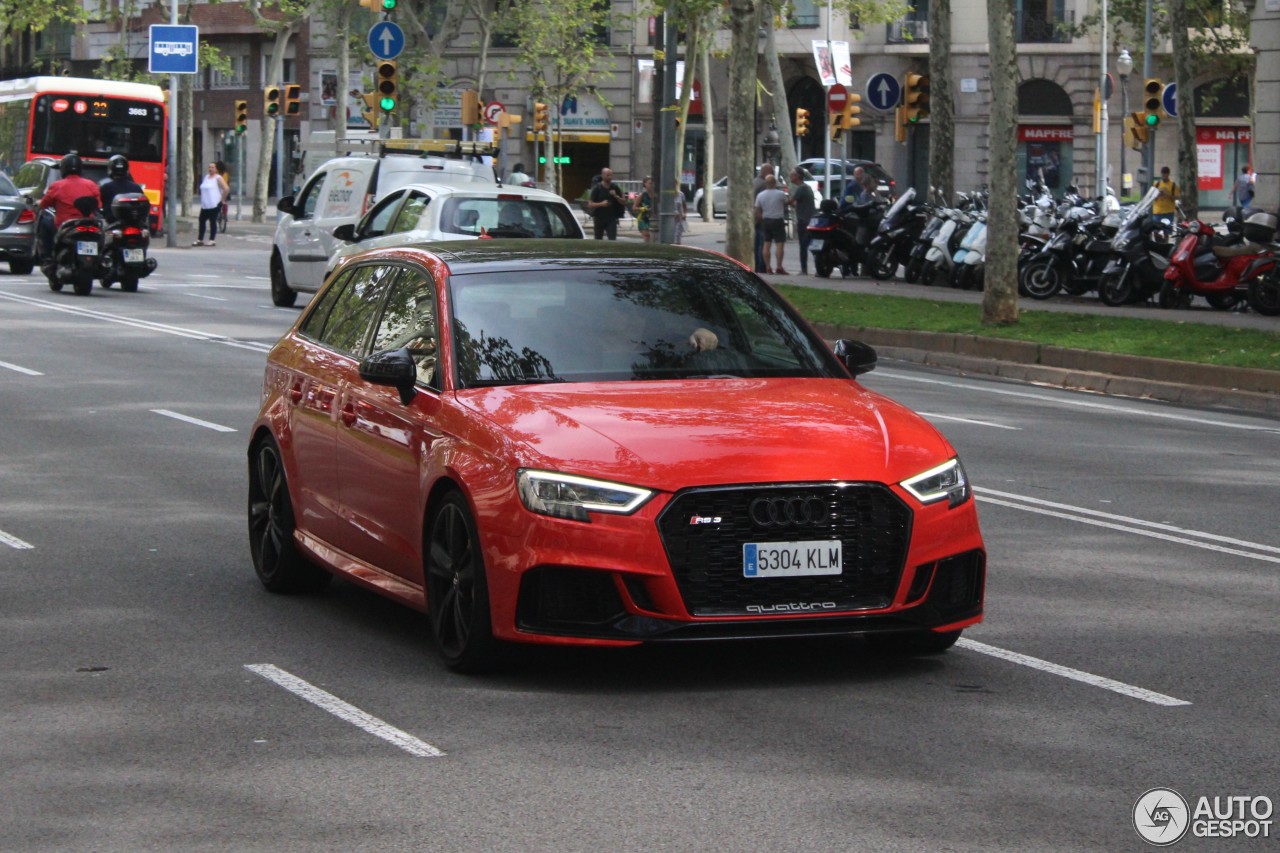 Audi RS3 Sportback 8V 2018