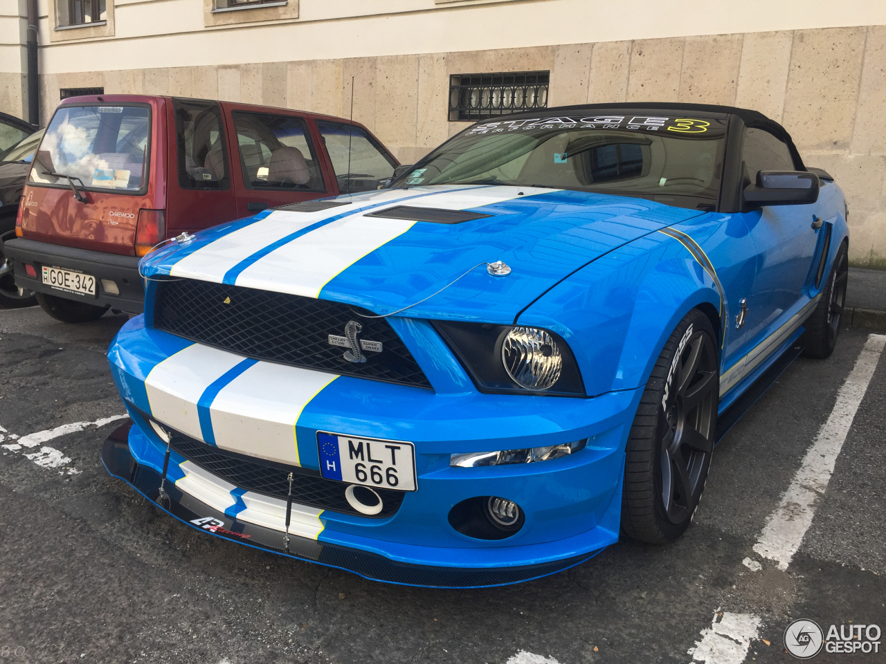 Ford Mustang Shelby GT500 Convertible Stage 3 AP Racing