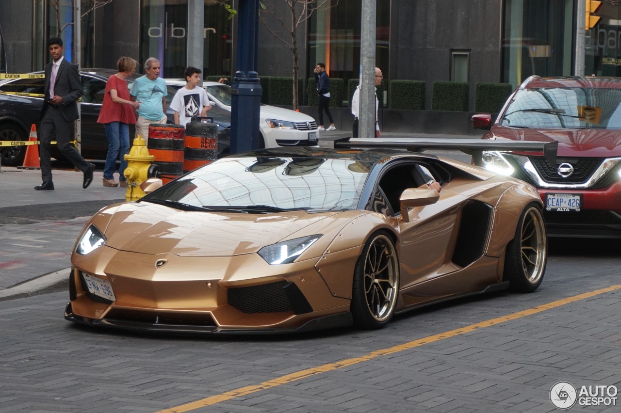 Lamborghini Aventador LP700-4 Liberty Walk LB Performance Wide Body