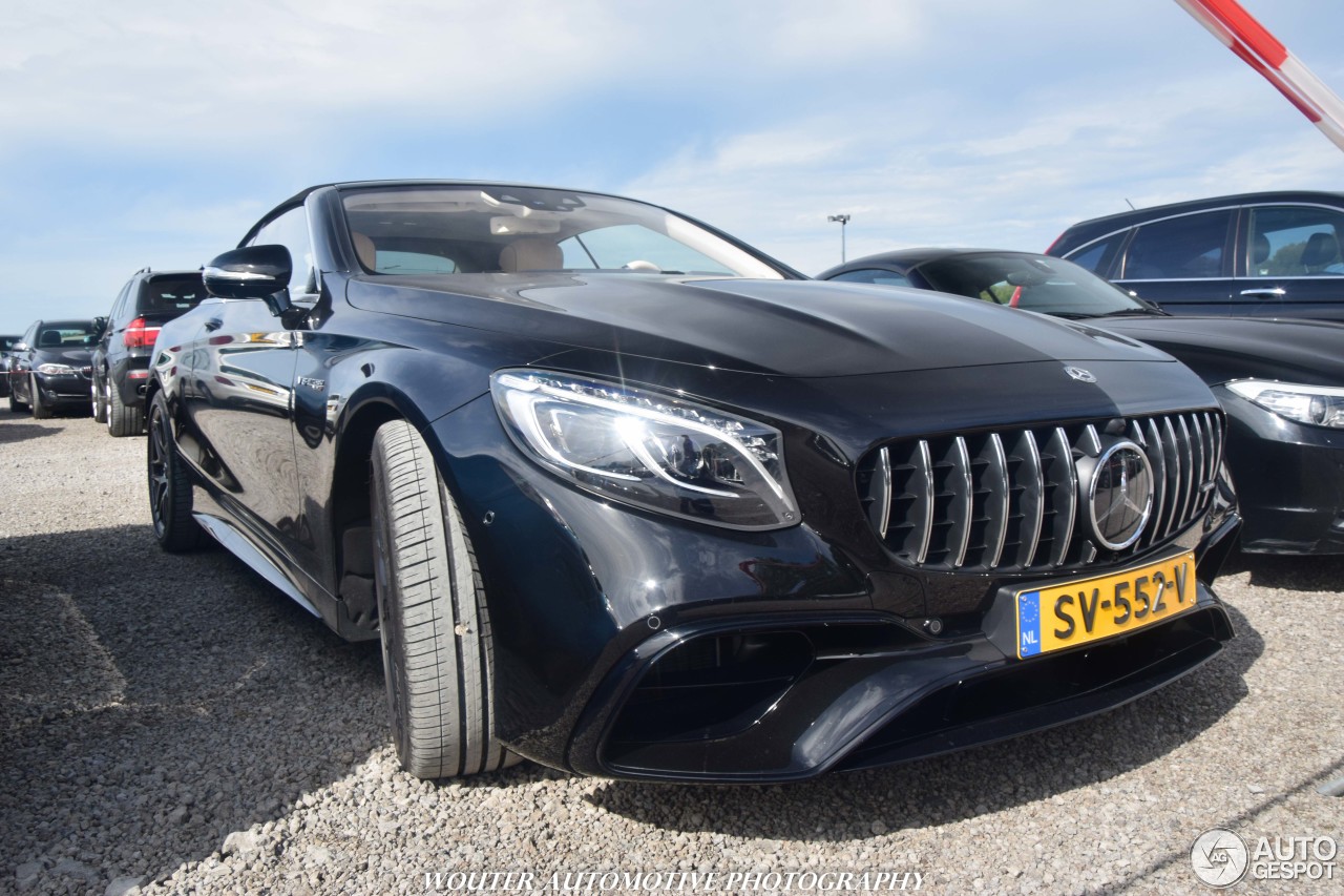 Mercedes-AMG S 63 Convertible A217 2018