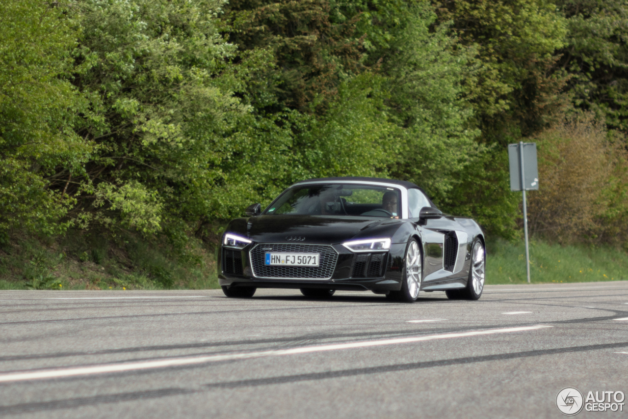 Audi R8 V10 Spyder 2016