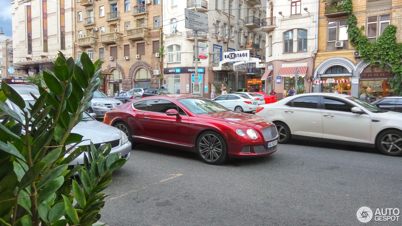 Bentley Continental GT Speed 2012