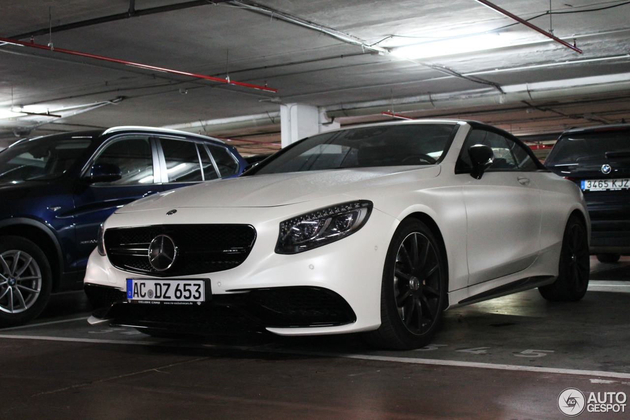 Mercedes-AMG S 63 Convertible A217