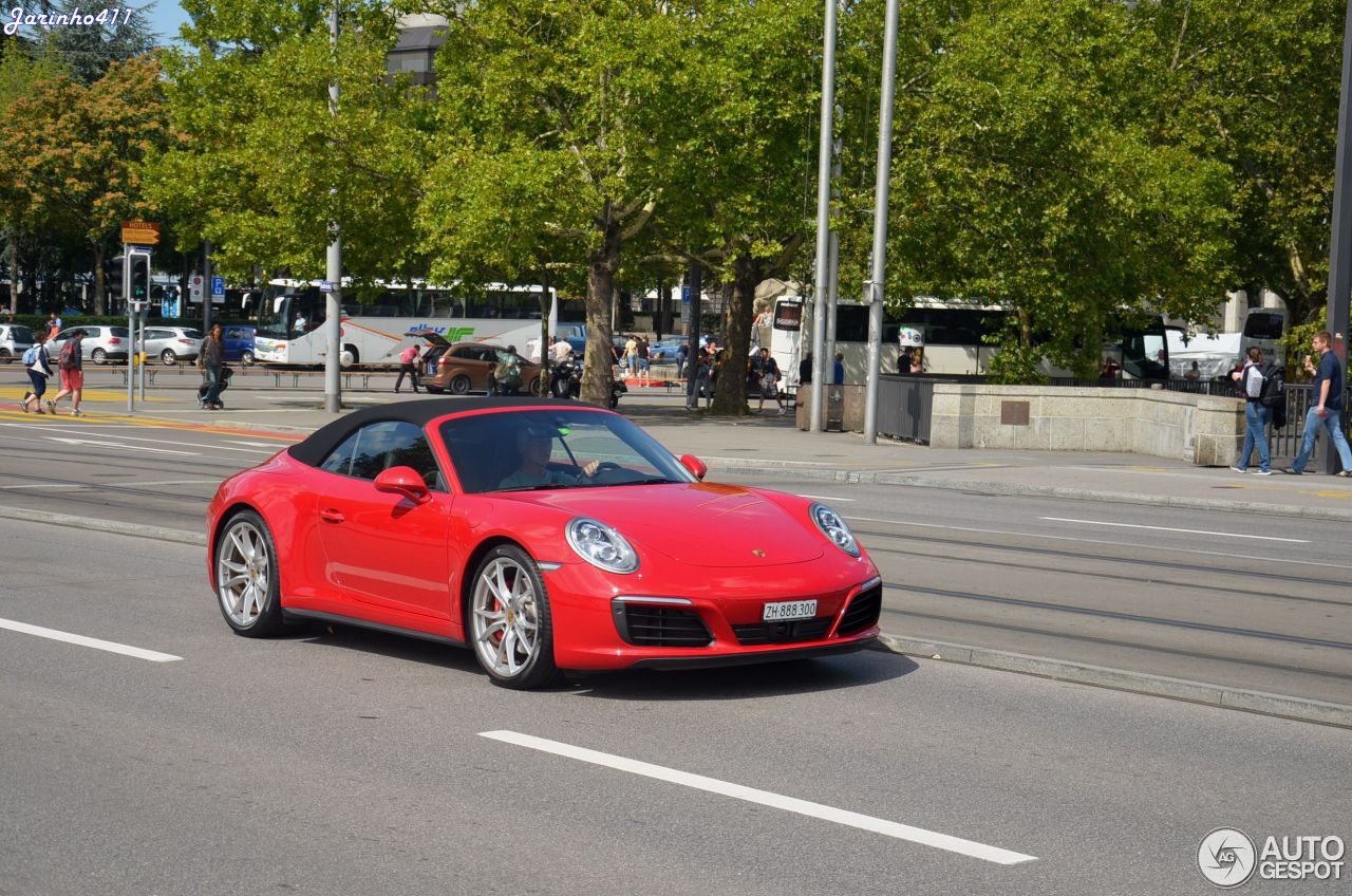 Porsche 991 Carrera 4S Cabriolet MkII