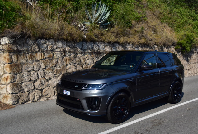 Land Rover Range Rover Sport SVR 2018