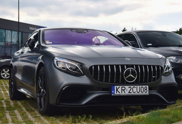 Mercedes-AMG S 63 Coupé C217 2018 Yellow Night Edition