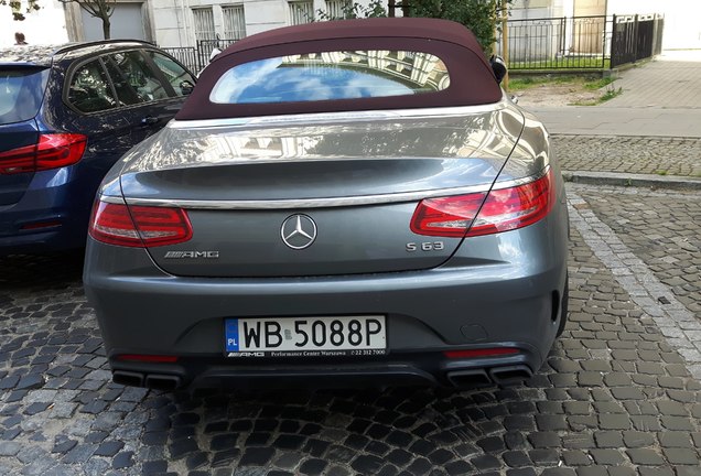 Mercedes-AMG S 63 Convertible A217