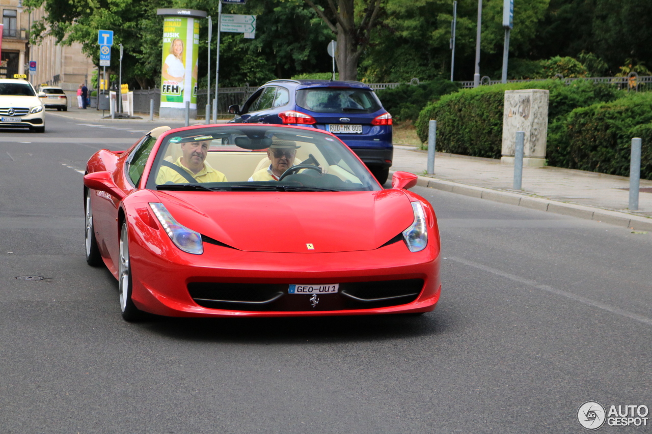 Ferrari 458 Spider