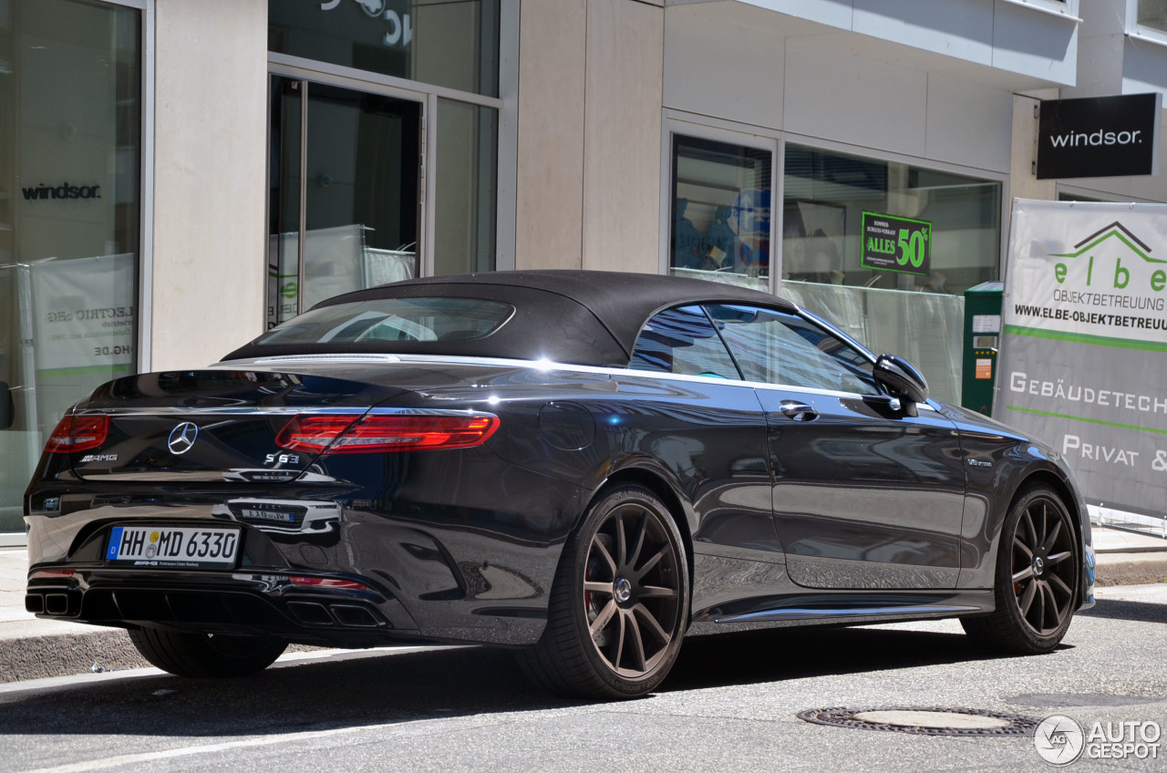 Mercedes-AMG S 63 Convertible A217