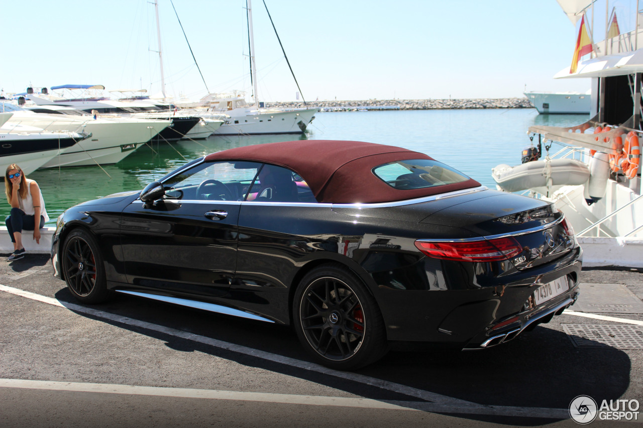 Mercedes-AMG S 63 Convertible A217