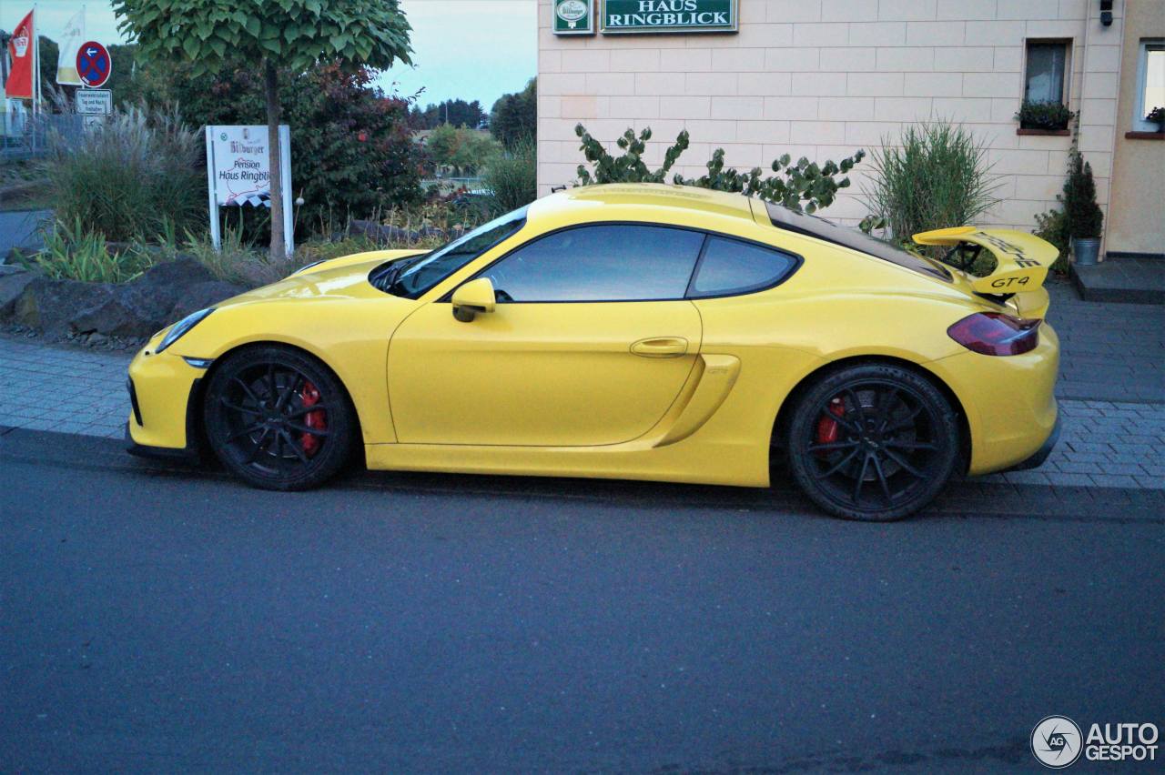 Porsche 981 Cayman GT4