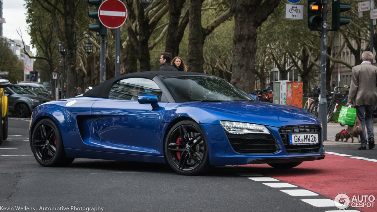 Audi R8 V8 Spyder 2013