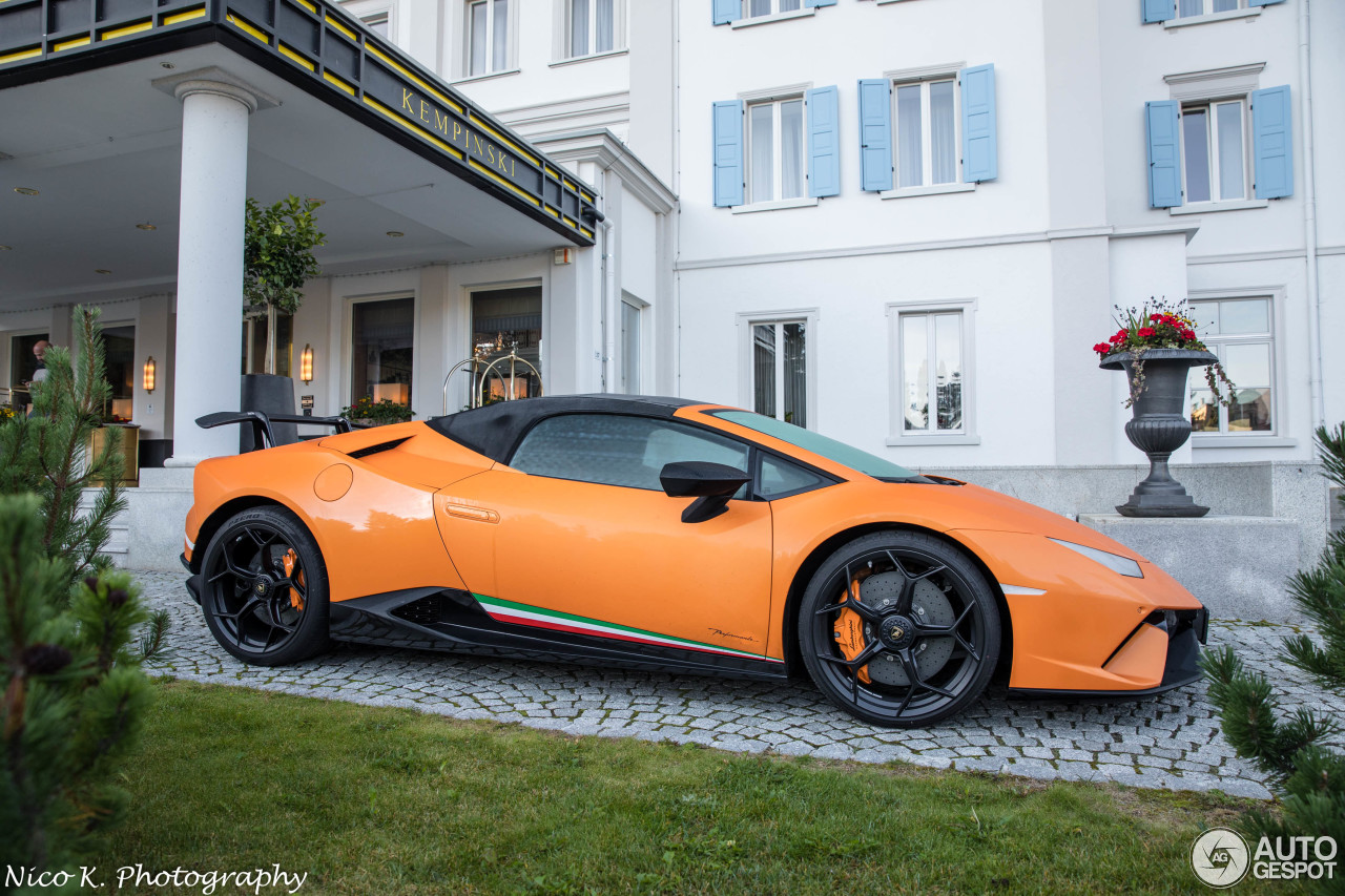 Lamborghini Huracán LP640-4 Performante Spyder