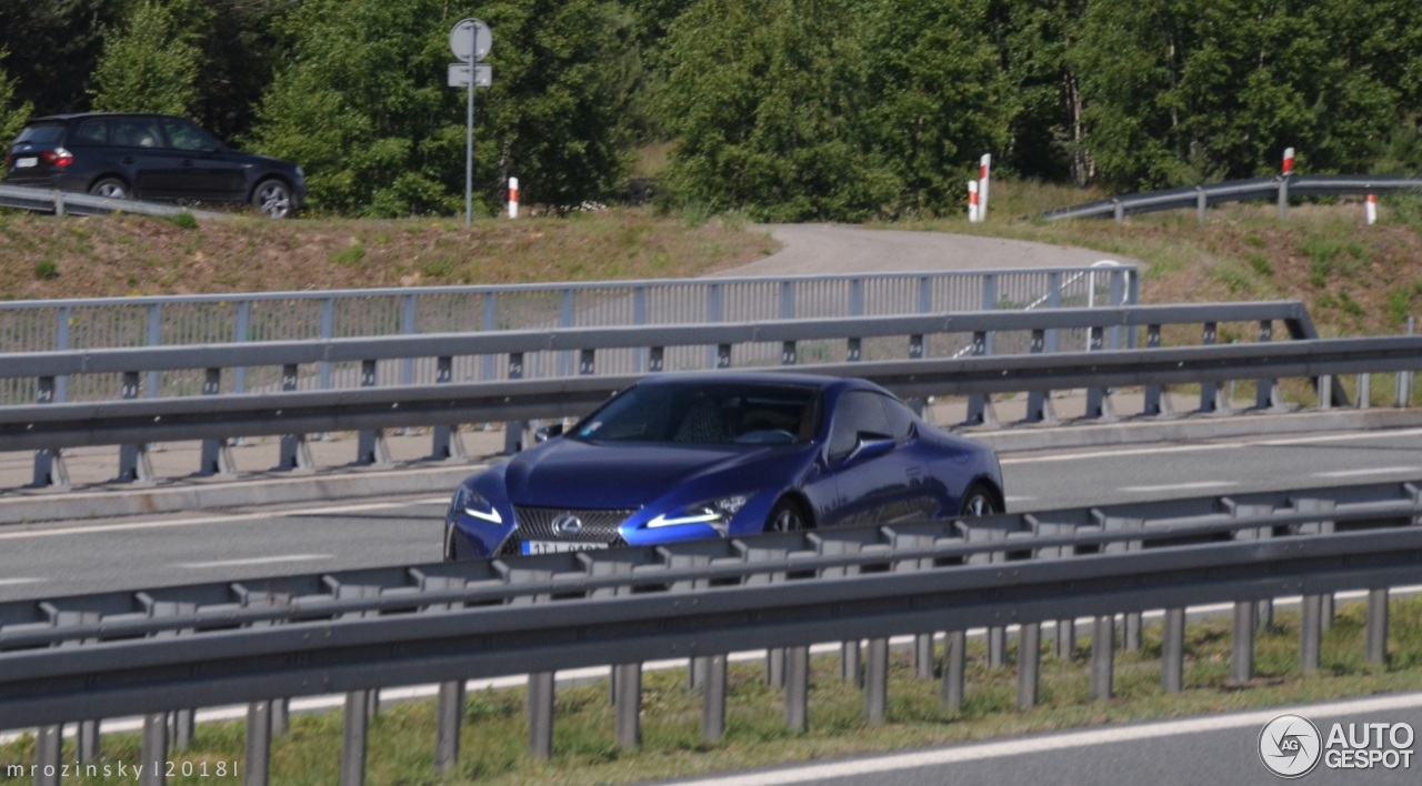 Lexus LC 500 Structural Blue Edition