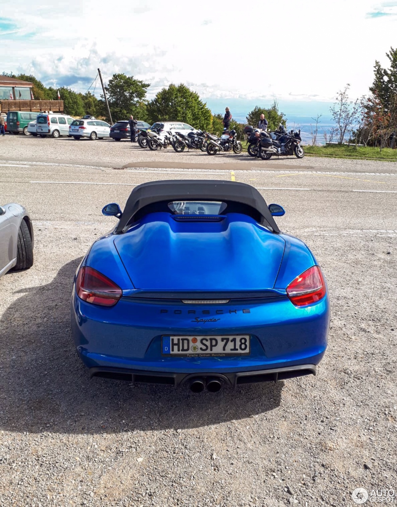 Porsche 981 Boxster Spyder