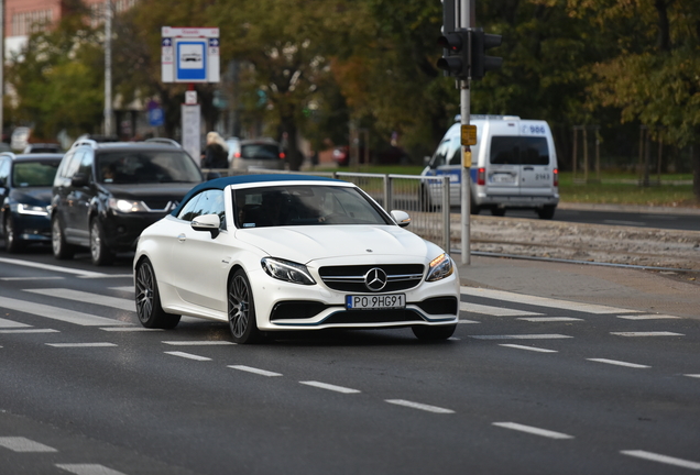 Mercedes-AMG C 63 S Convertible A205 Ocean Blue Edition