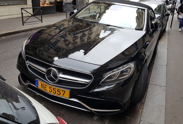 Mercedes-AMG S 63 Convertible A217