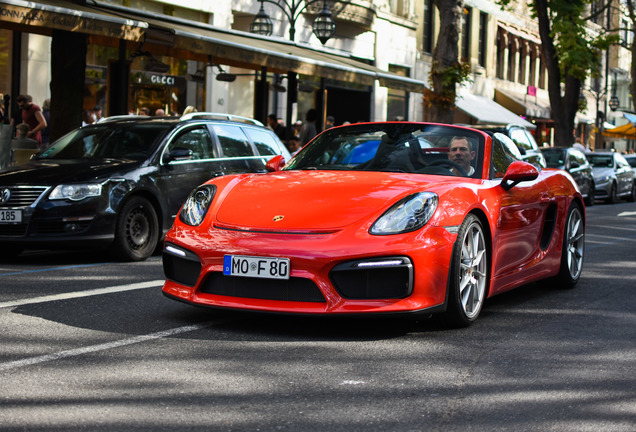 Porsche 981 Boxster Spyder