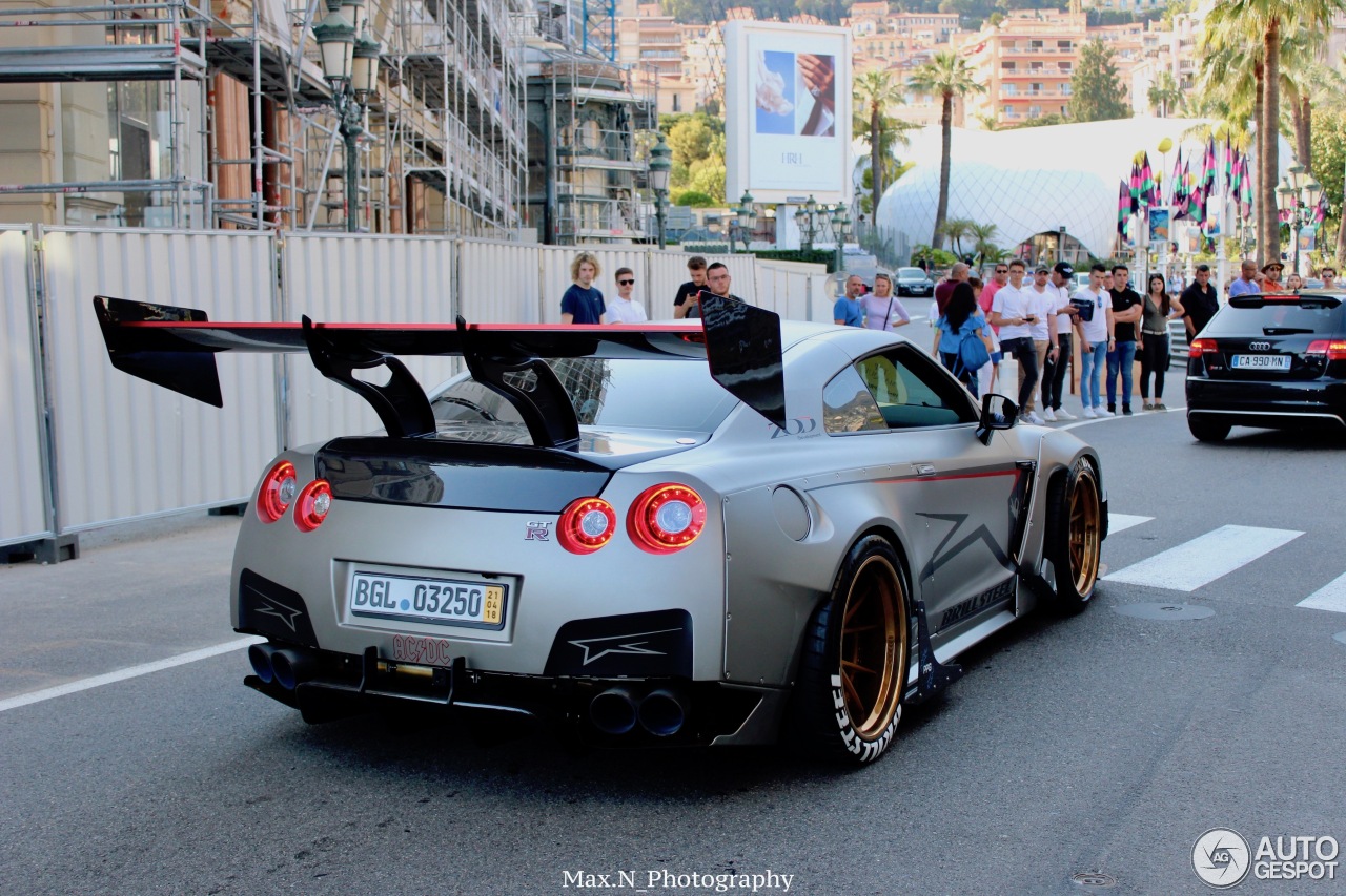 Nissan GT-R Brill Steel x Rocket Bunny