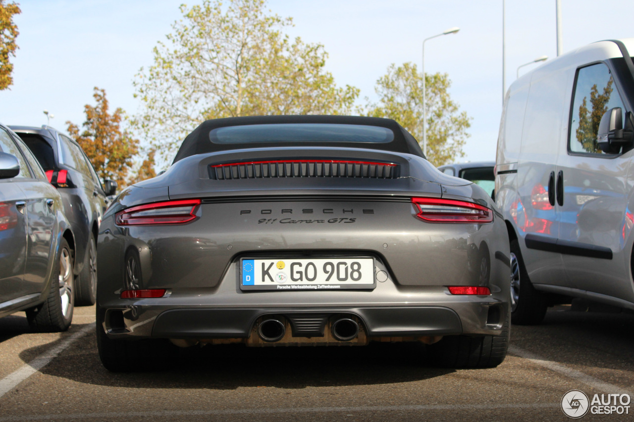 Porsche 991 Carrera GTS Cabriolet MkII