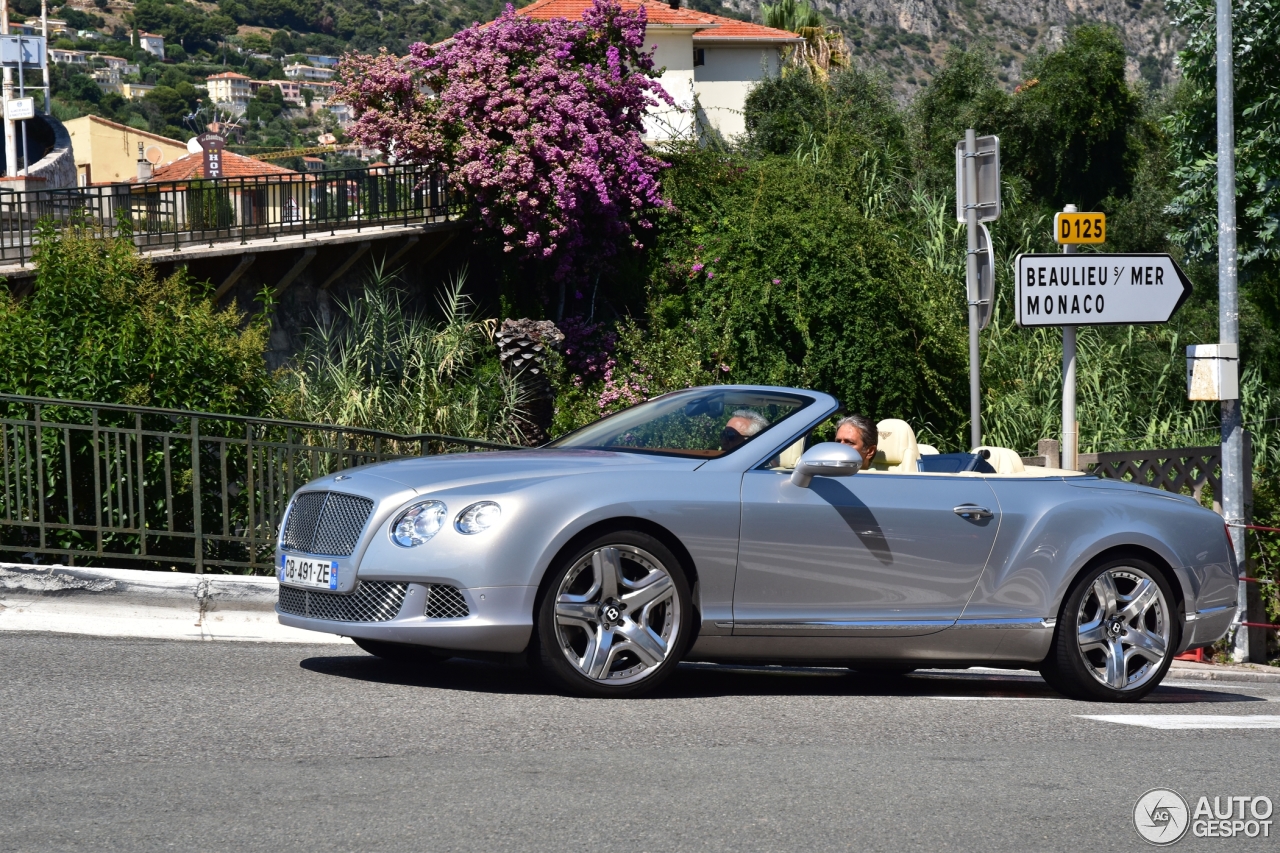 Bentley Continental GTC 2012